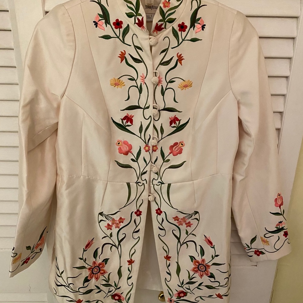 Neiman Marcus embroidered jacket